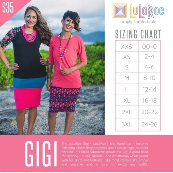 NWT Elegant LuLaRoe Silver Maroon Gigi Shirt Small - Picture 6 of 6